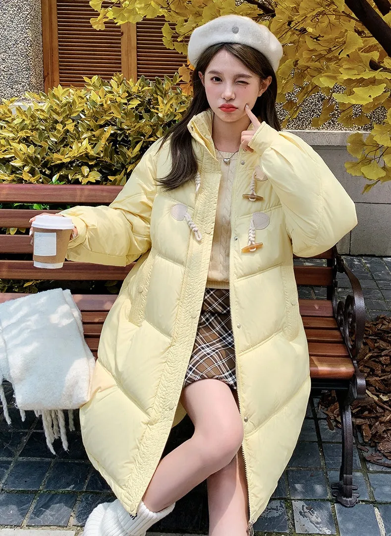 Easy-to-clean Water-resistant Quilted Puffer Jacket for Women
