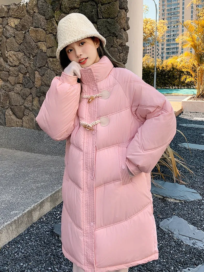 Easy-to-clean Water-resistant Quilted Puffer Jacket for Women