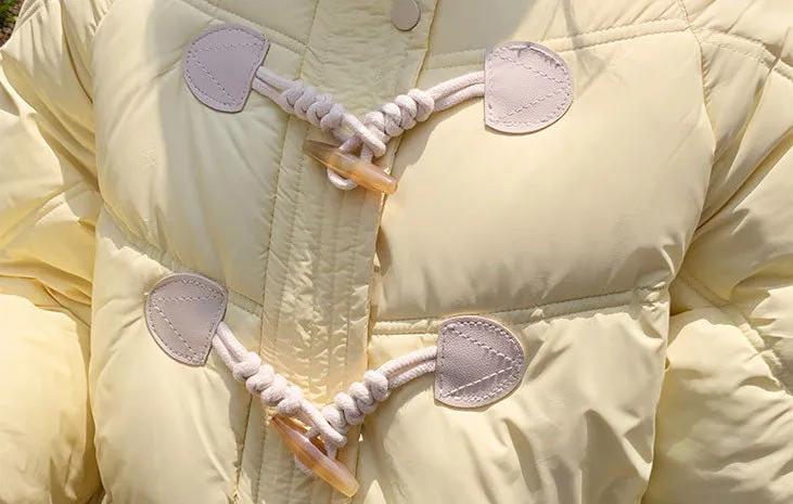 Easy-to-clean Water-resistant Quilted Puffer Jacket for Women