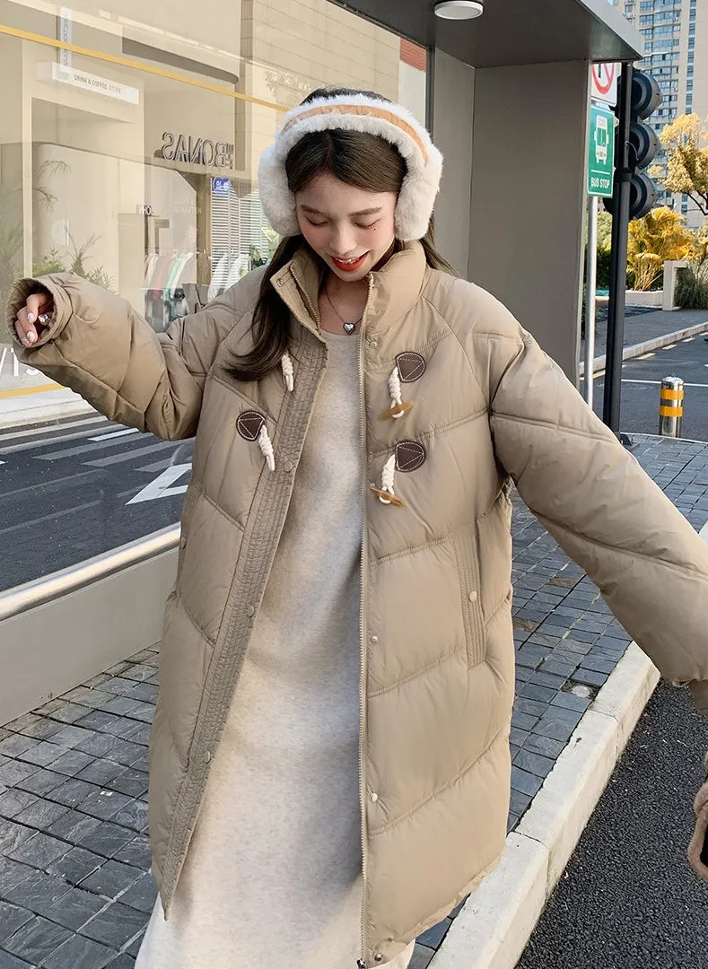 Easy-to-clean Water-resistant Quilted Puffer Jacket for Women