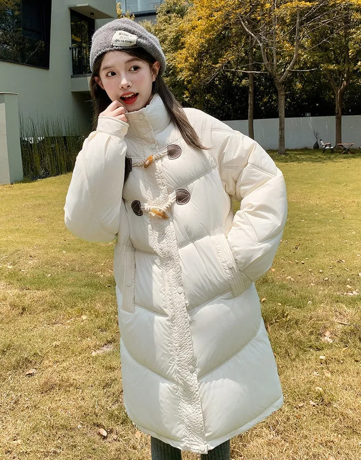 Easy-to-clean Water-resistant Quilted Puffer Jacket for Women