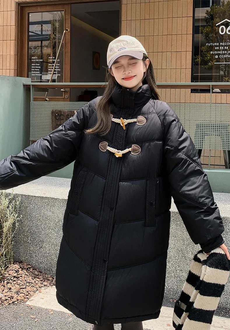 Easy-to-clean Water-resistant Quilted Puffer Jacket for Women