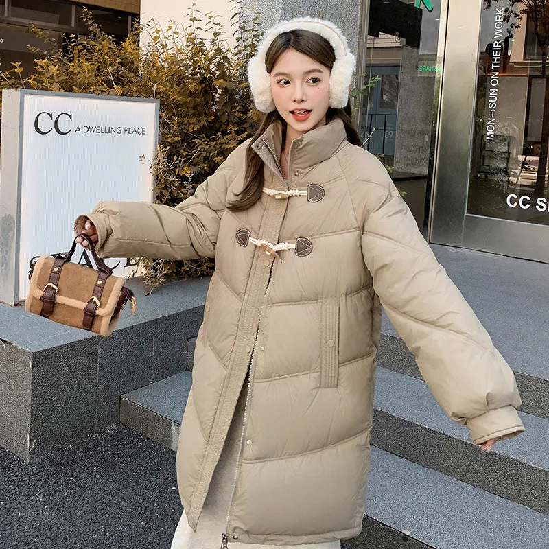 Easy-to-clean Water-resistant Quilted Puffer Jacket for Women