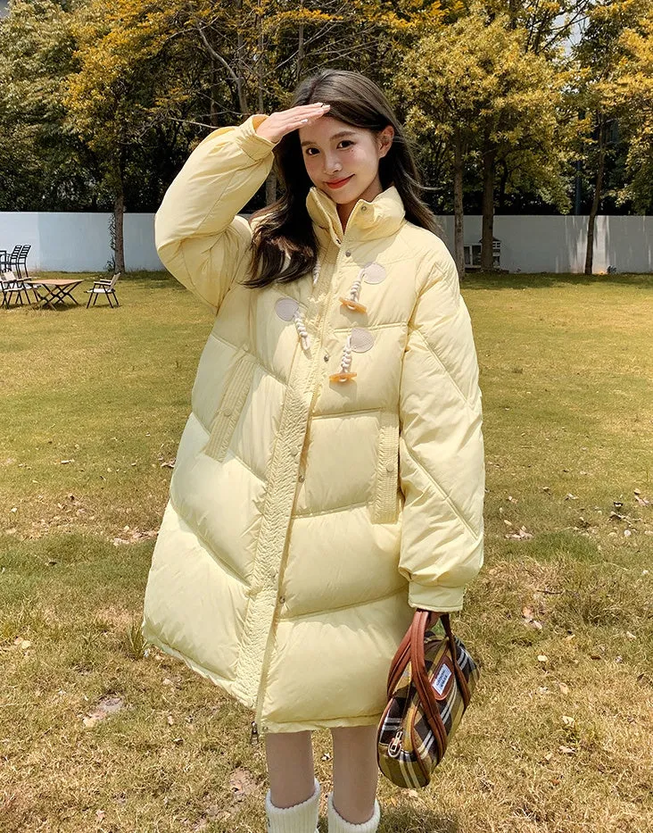 Easy-to-clean Water-resistant Quilted Puffer Jacket for Women
