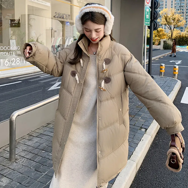 Easy-to-clean Water-resistant Quilted Puffer Jacket for Women