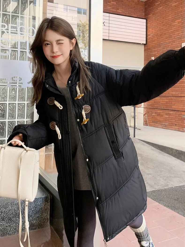 Easy-to-clean Water-resistant Quilted Puffer Jacket for Women