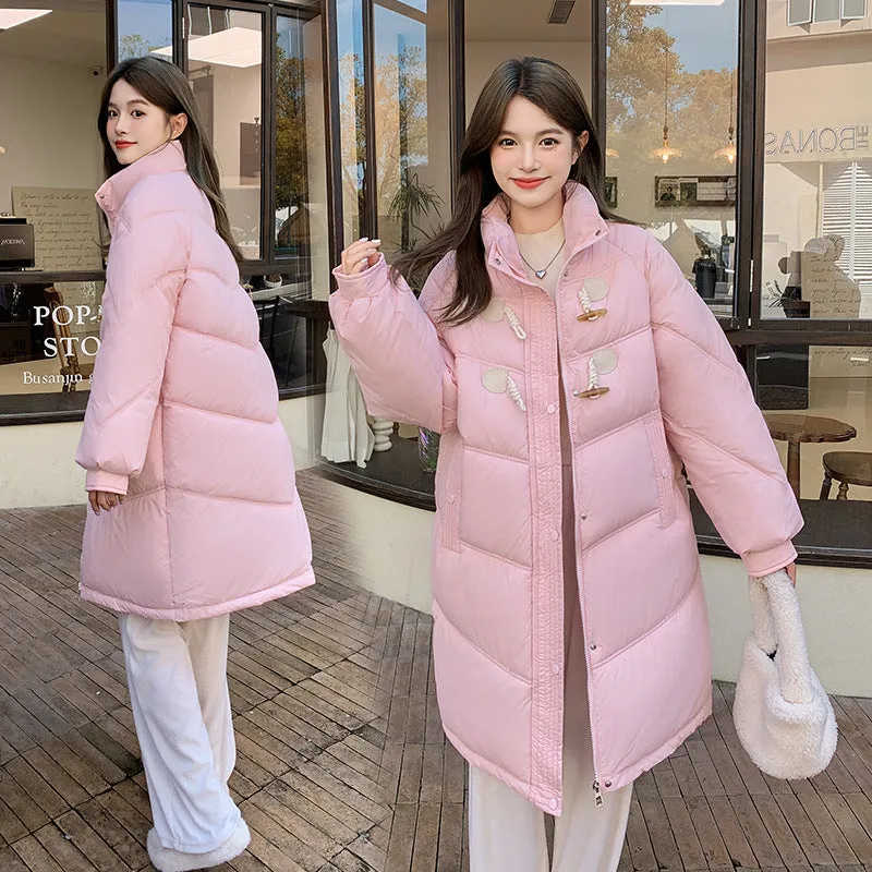 Easy-to-clean Water-resistant Quilted Puffer Jacket for Women