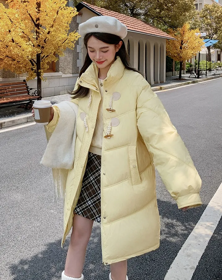Easy-to-clean Water-resistant Quilted Puffer Jacket for Women