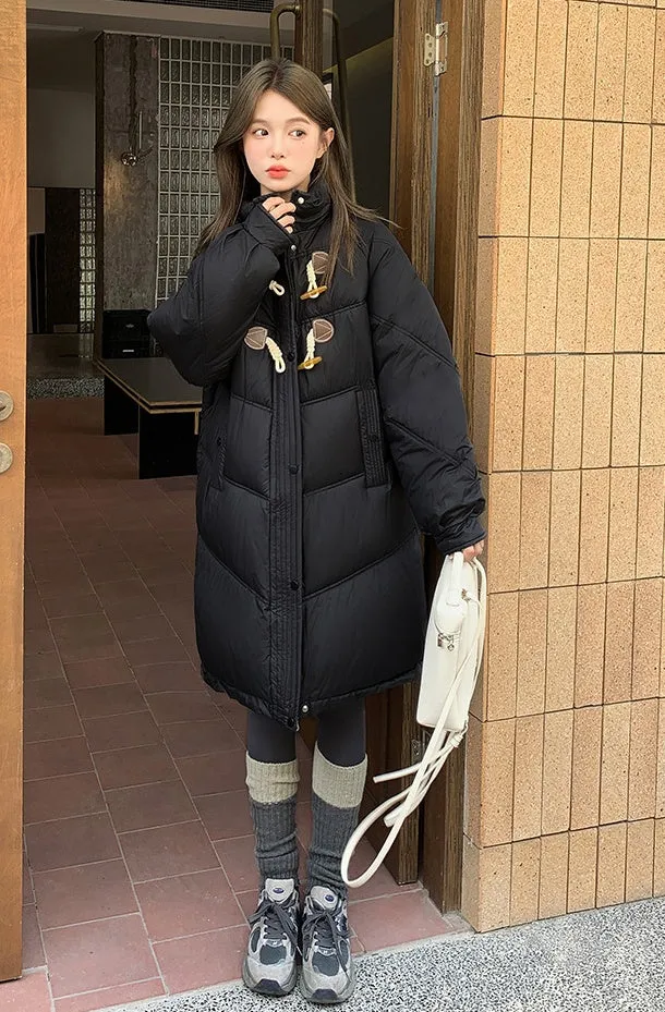 Easy-to-clean Water-resistant Quilted Puffer Jacket for Women