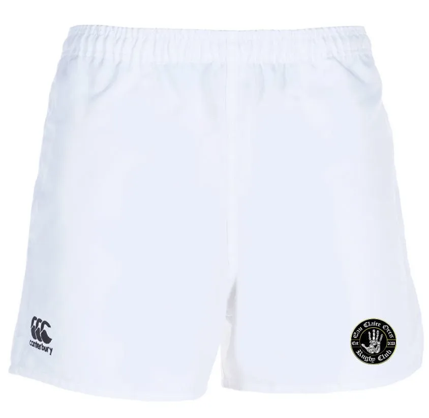 Eau Claire Orcs Professional Polyester Rugby Short by Canterbury