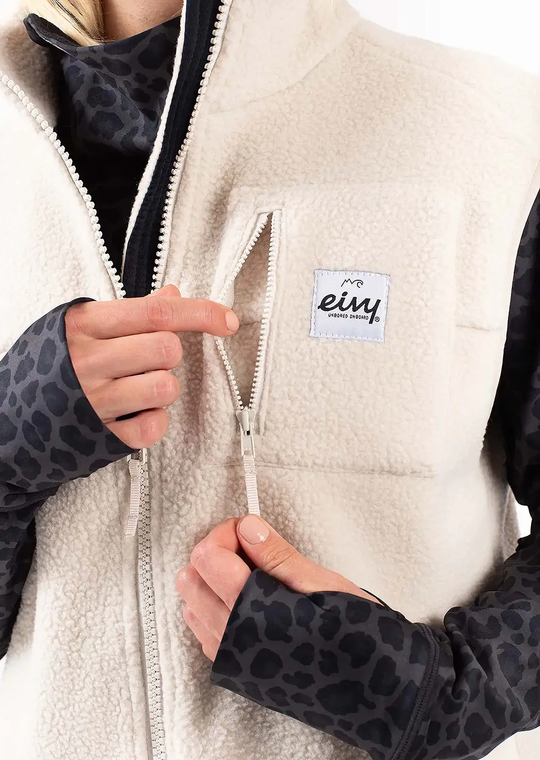 Eivy Women's Lumberjackie Sherpa Vest