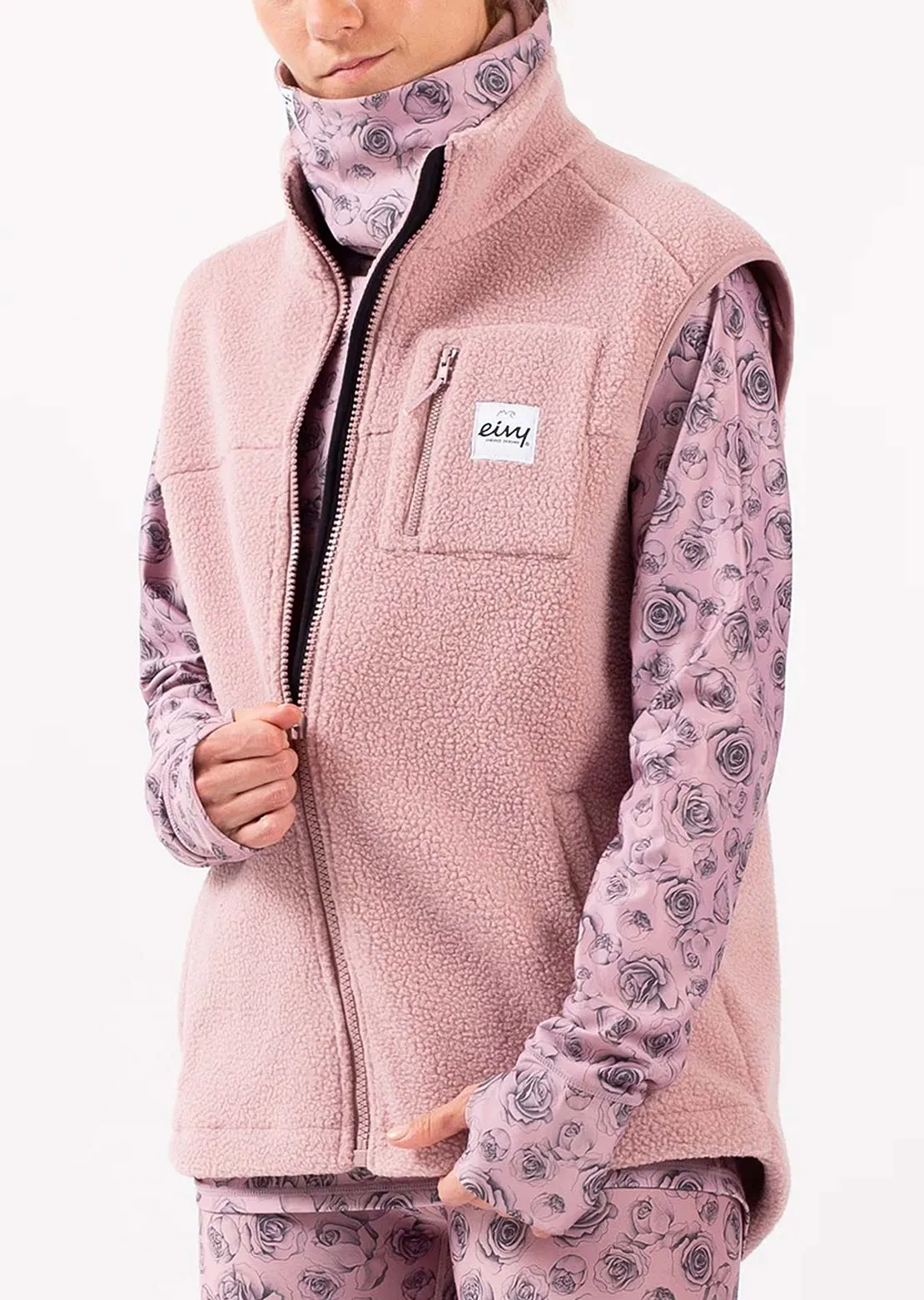 Eivy Women's Lumberjackie Sherpa Vest