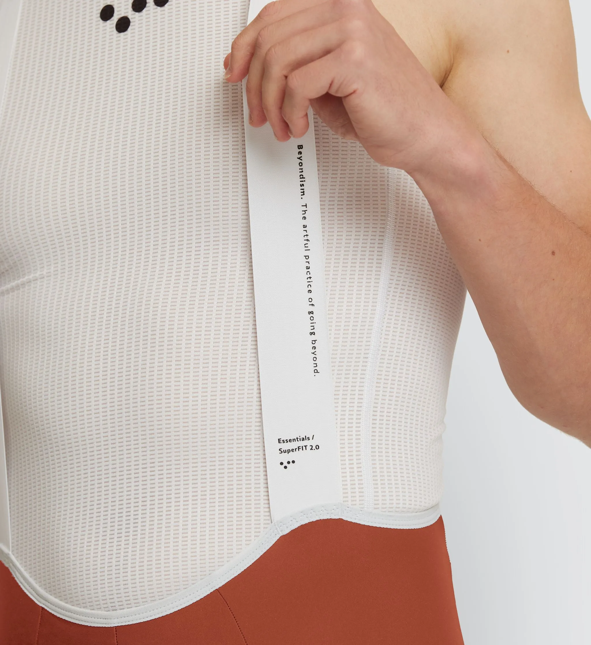 Essentials / Men's SuperFIT 2.0 Bib Short - Paprika