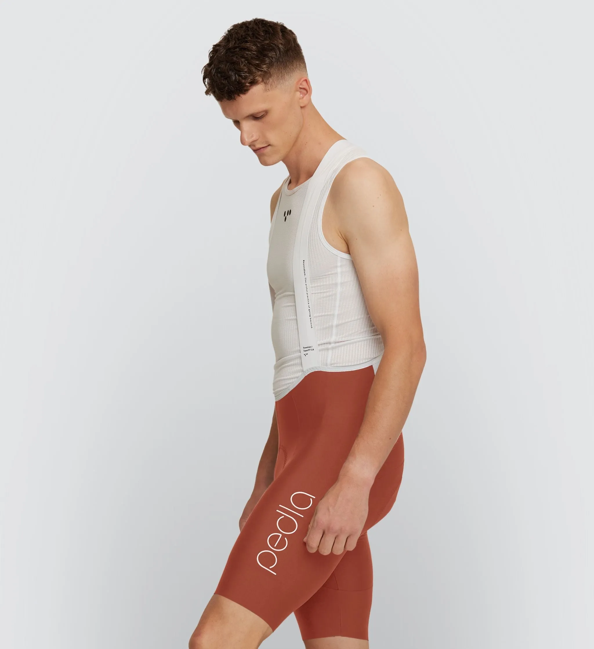 Essentials / Men's SuperFIT 2.0 Bib Short - Paprika