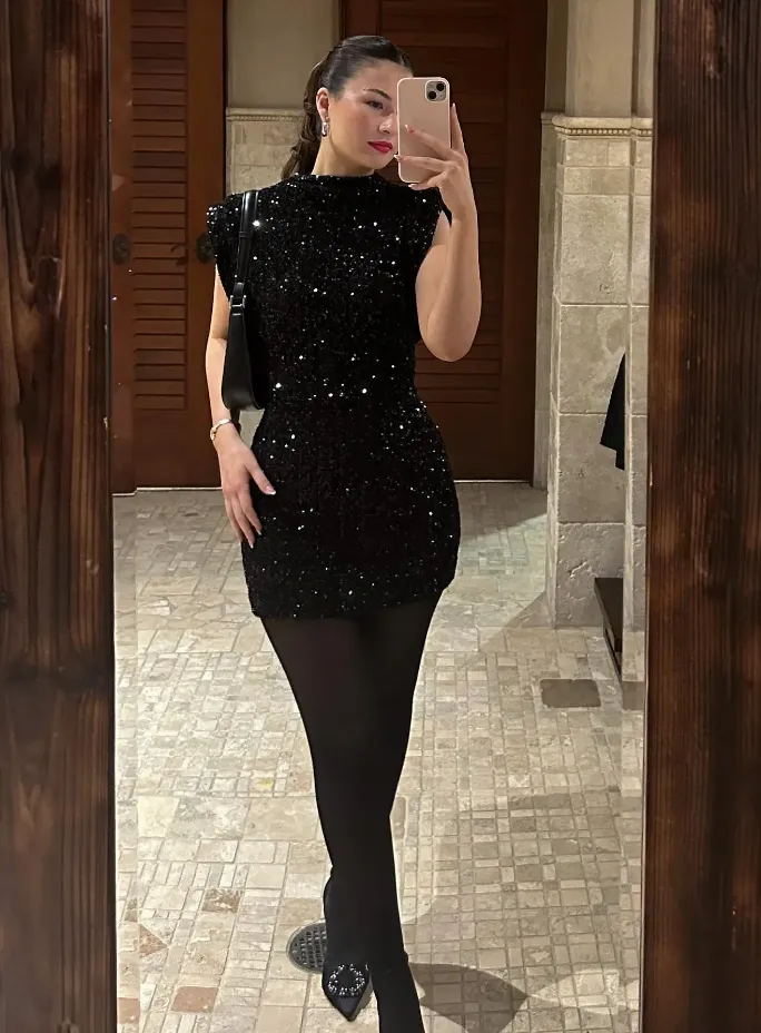 EVERLEE | ELEGANT SEQUIN DRESS