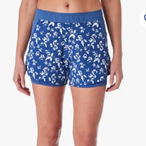 Fair Harbor Women’s Navy Floral Corliss Short Size XL
