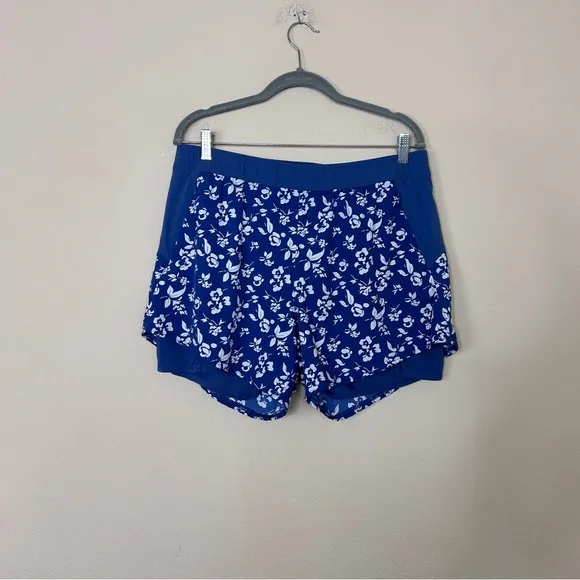Fair Harbor Women’s Navy Floral Corliss Short Size XL