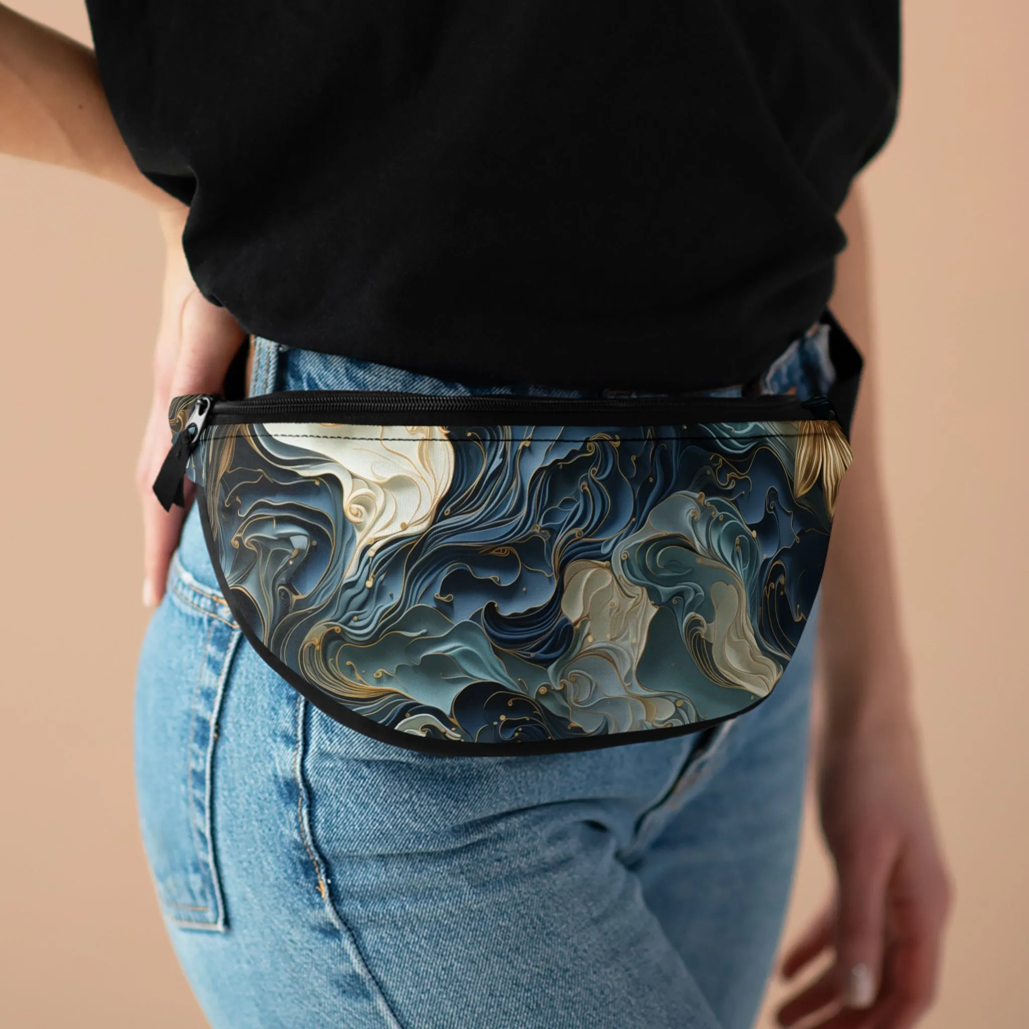 Fanny Pack/Bum Bag - Avice Salabhasana Anime Ocean