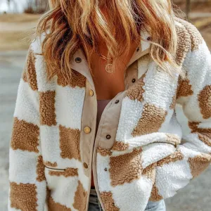 Fashion Plaid Jacket