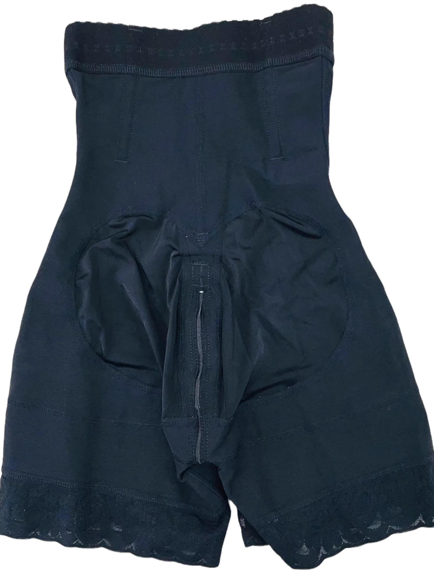 FB714 STRAPLESS SHORT FAJA PERINEAL ZIPPER