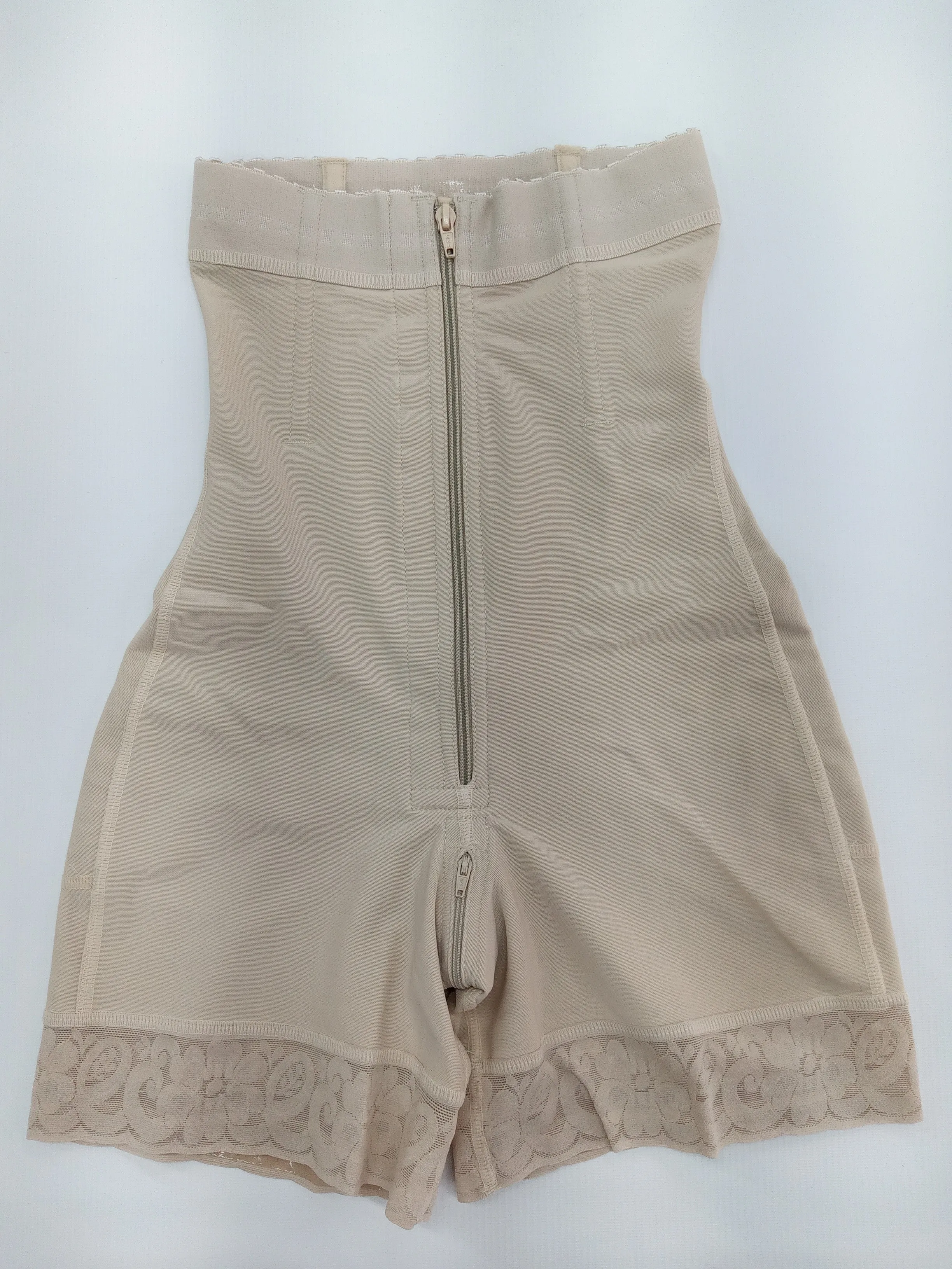 FB714 STRAPLESS SHORT FAJA PERINEAL ZIPPER