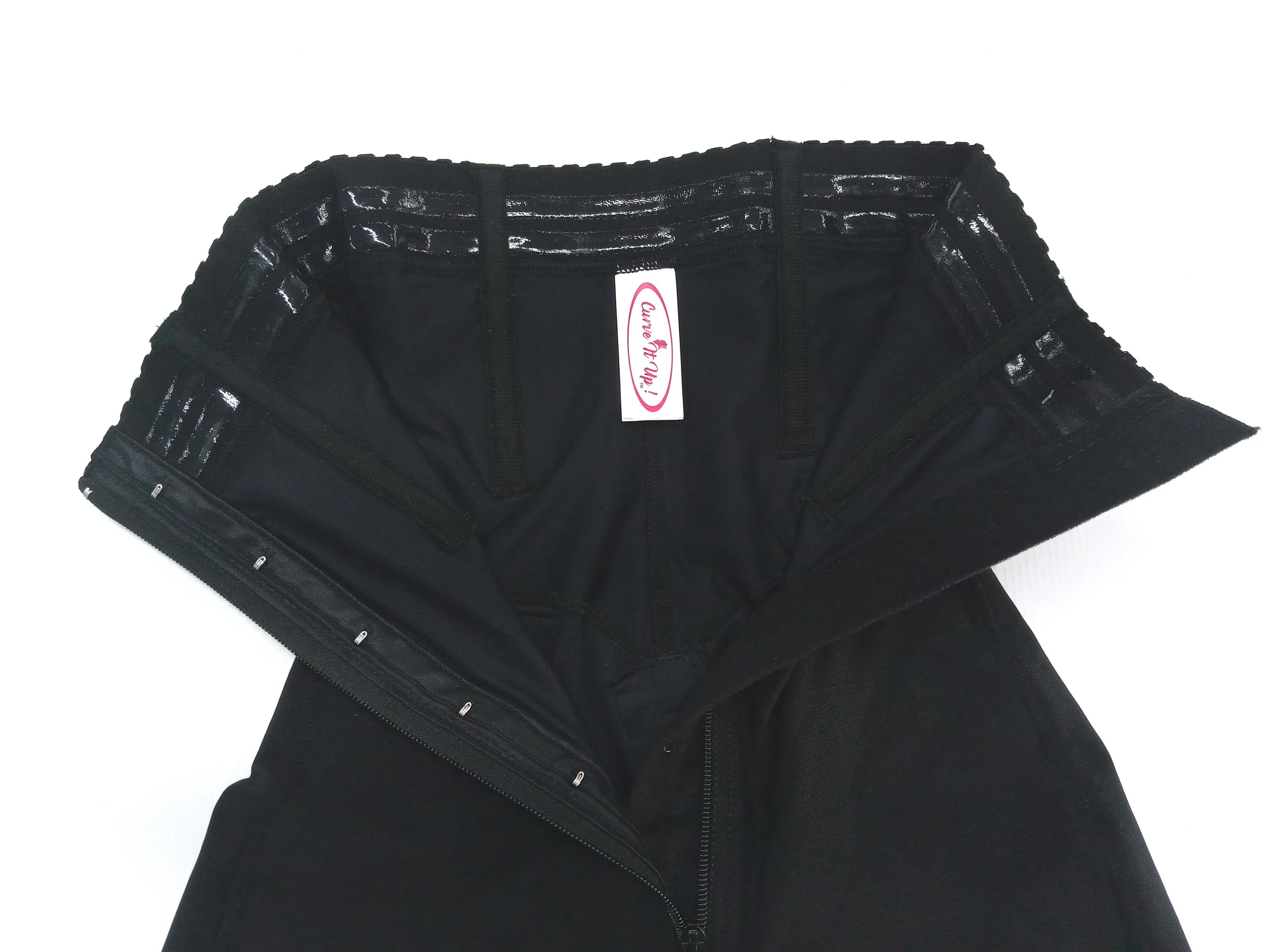 FB714 STRAPLESS SHORT FAJA PERINEAL ZIPPER