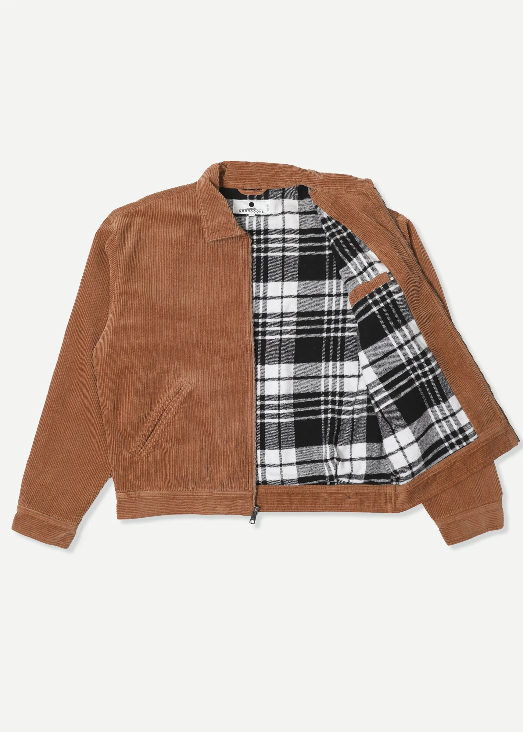 FEEBLE CORDUROY JACKET - BROWN