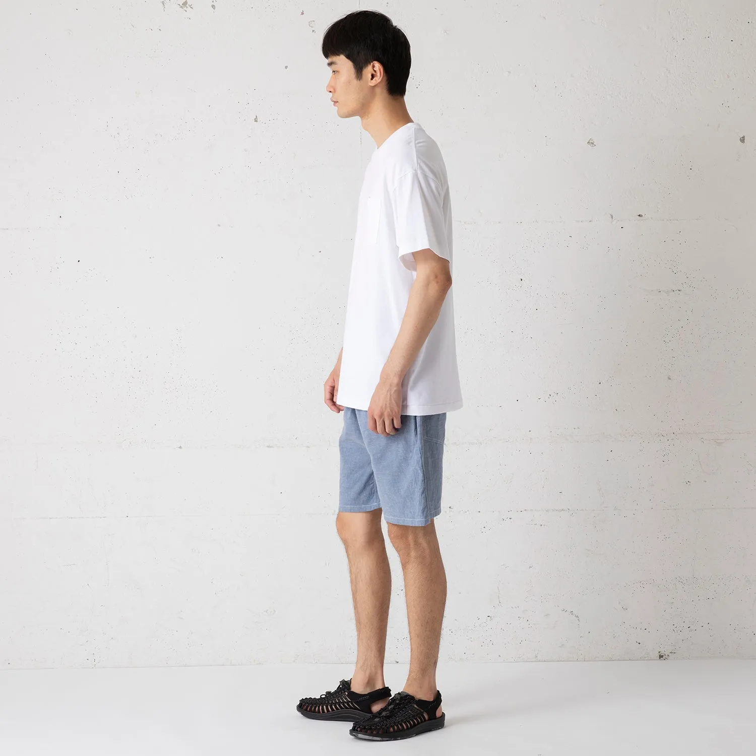 feel so easy good things for relaxing | フィールソーイージーグッドシングスフォーリラクシング　chambray relax shorts