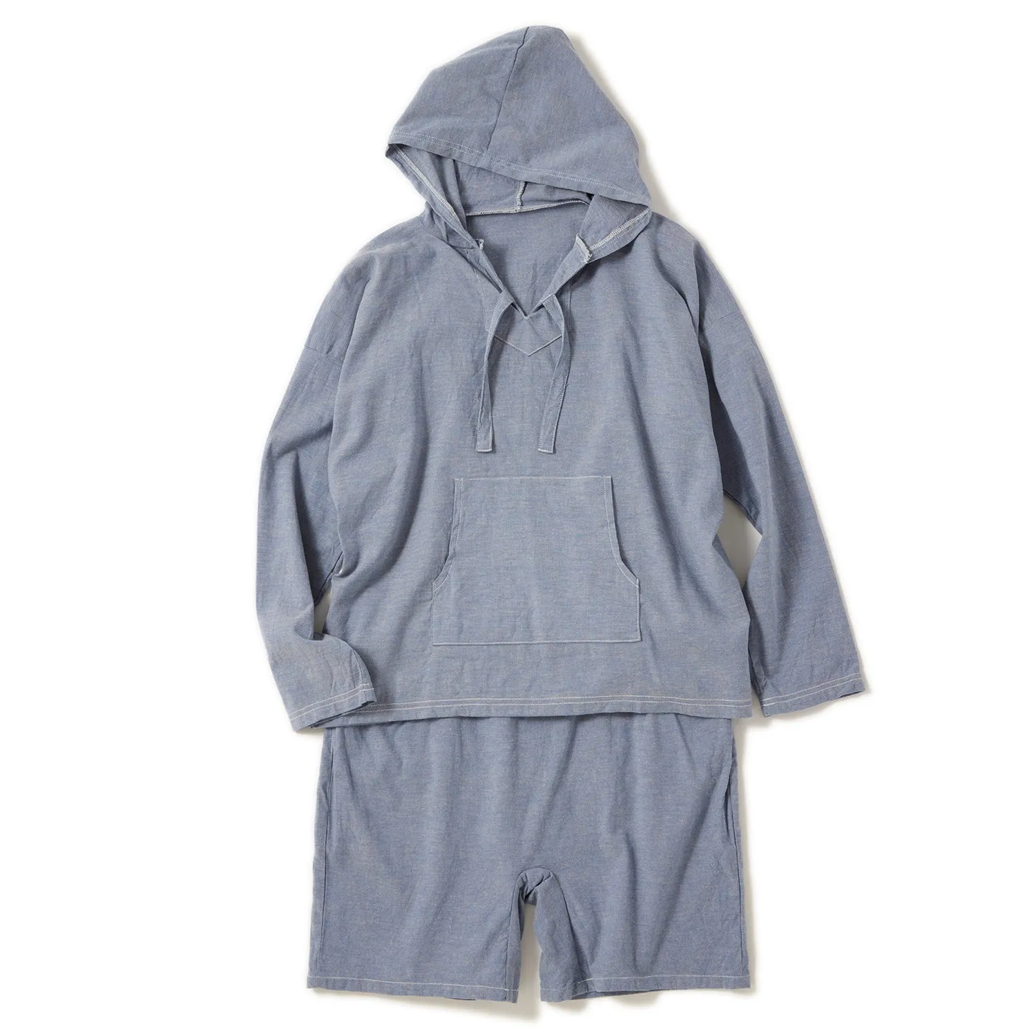 feel so easy good things for relaxing | フィールソーイージーグッドシングスフォーリラクシング　chambray relax shorts