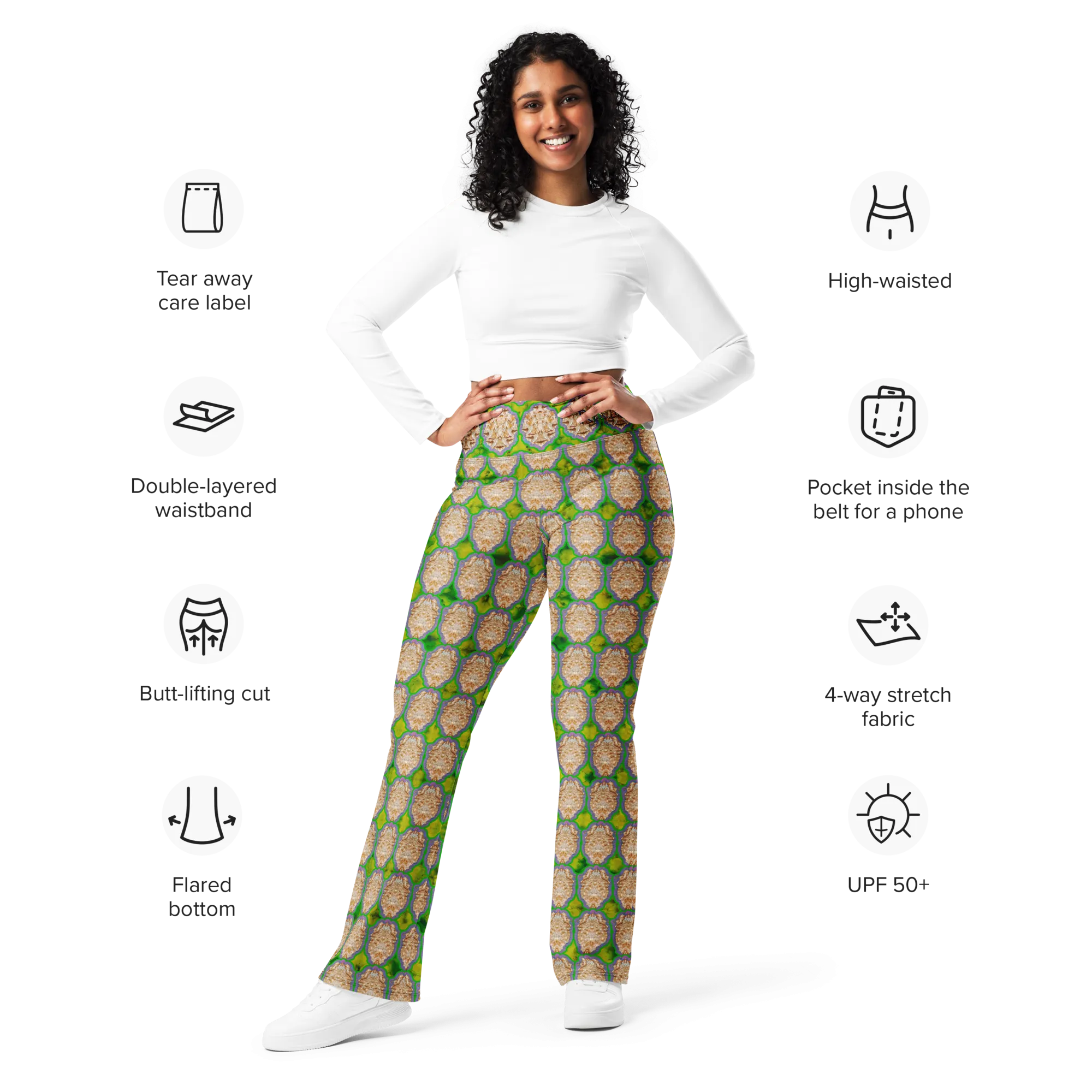 Flare Leggings (Her/Muliebris)(Chrysalis Cohort) RJSTH@Fabric#5 RJSTHW2024 RJS