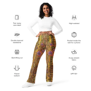 Flare Leggings (Her/Muliebris)(WindSong Flower) RJSTH@Fabric#6 RJSTHW2024 RJS