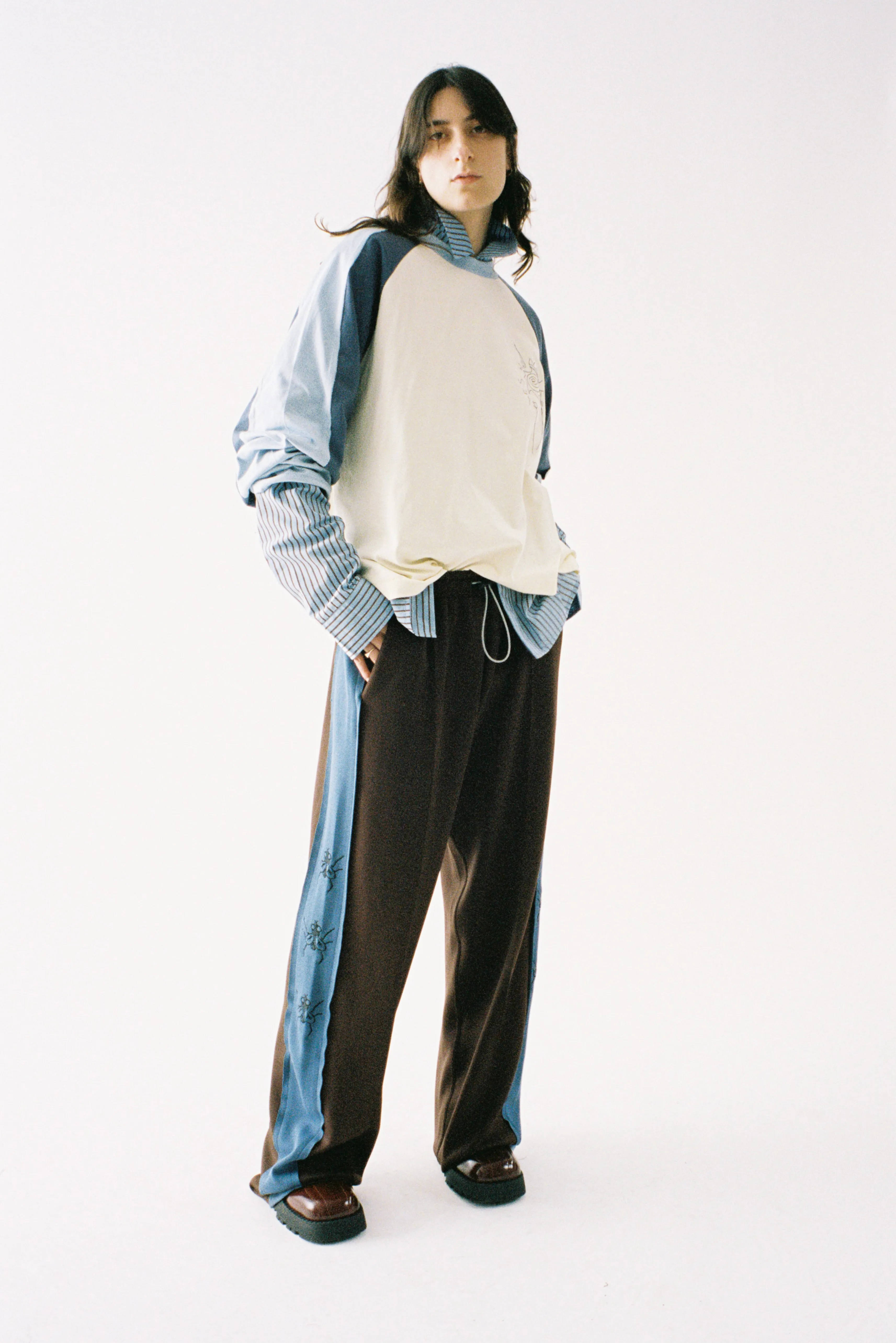 Flies Pin Tuck Pant