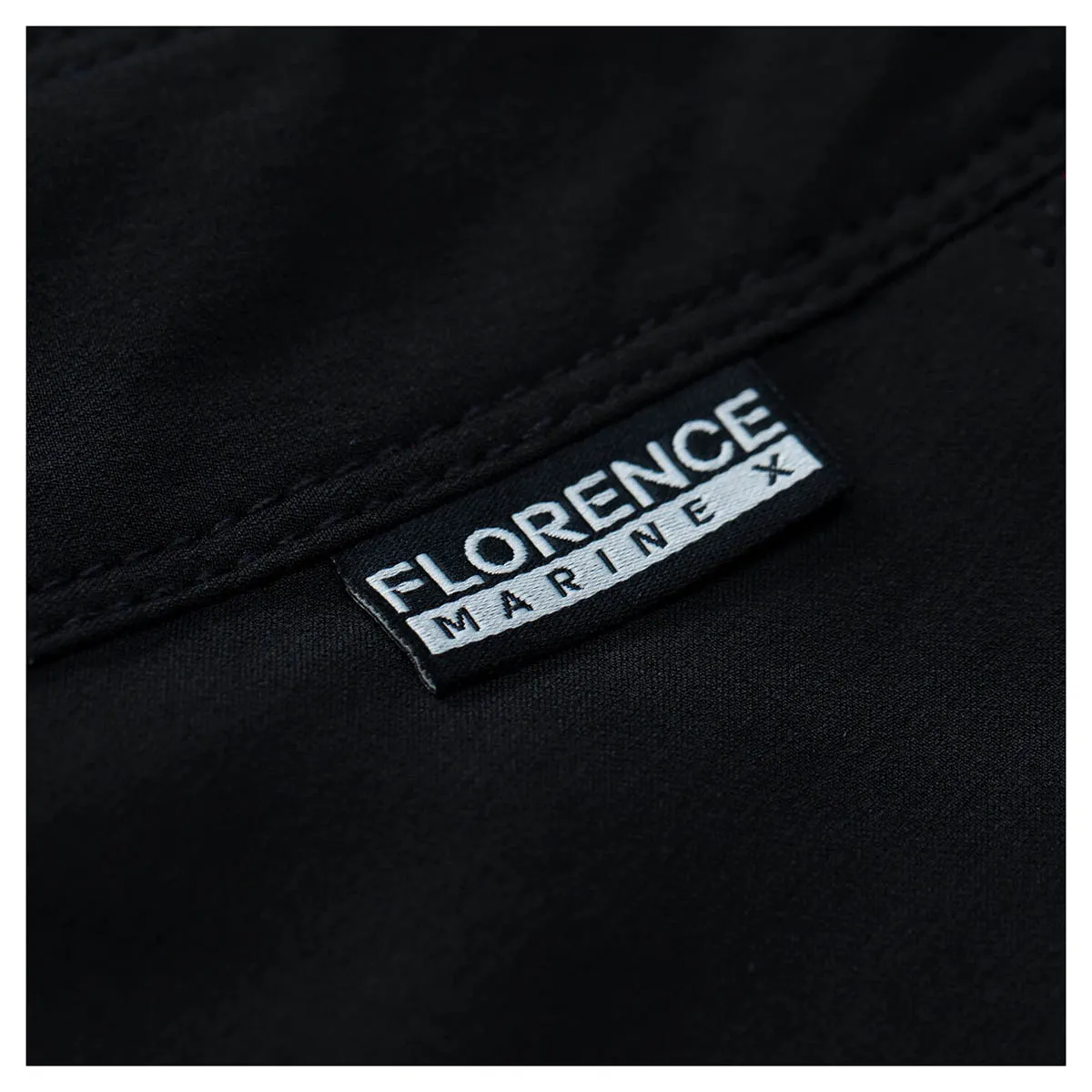 Florence Marine X Outline Boardshort - Black