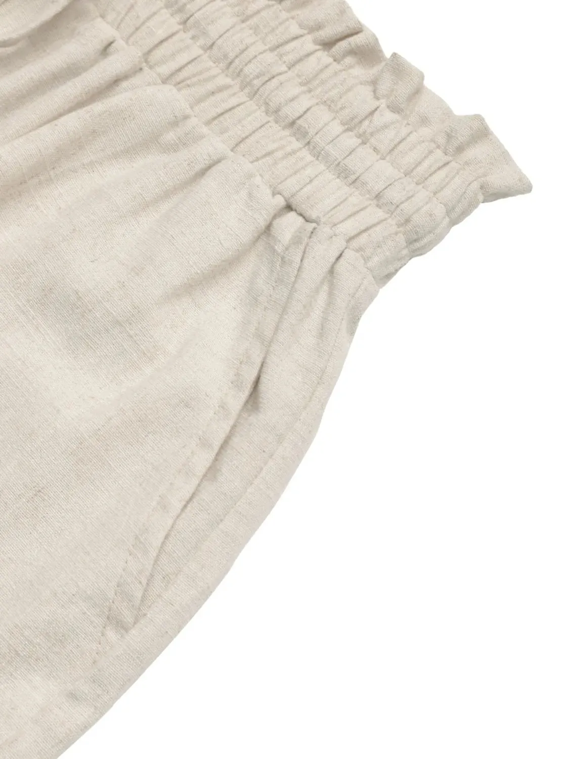 Frill Drawstring Shorts