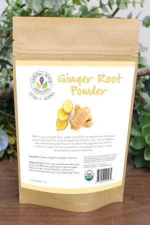 Ginger Root Powder 2oz Organic