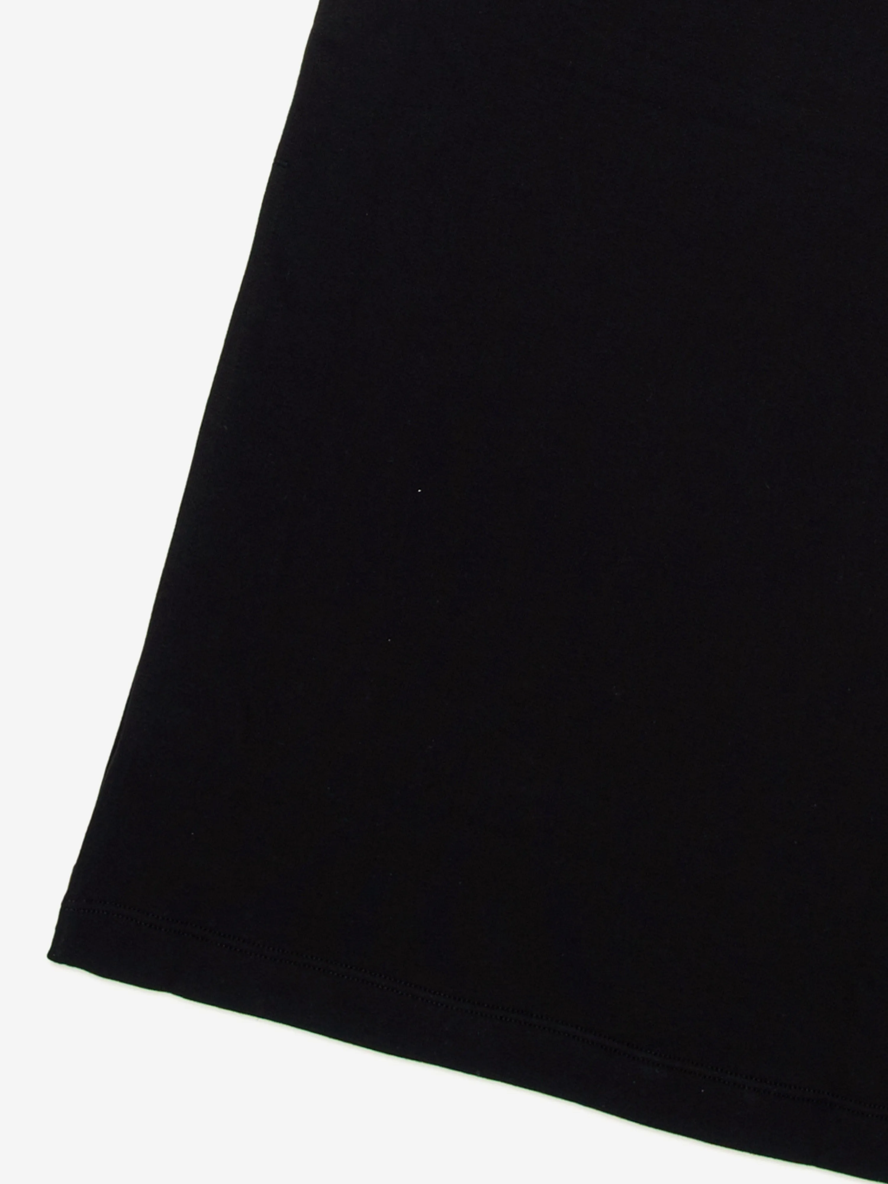 Girls Sleeveless Hooded Dress in Black