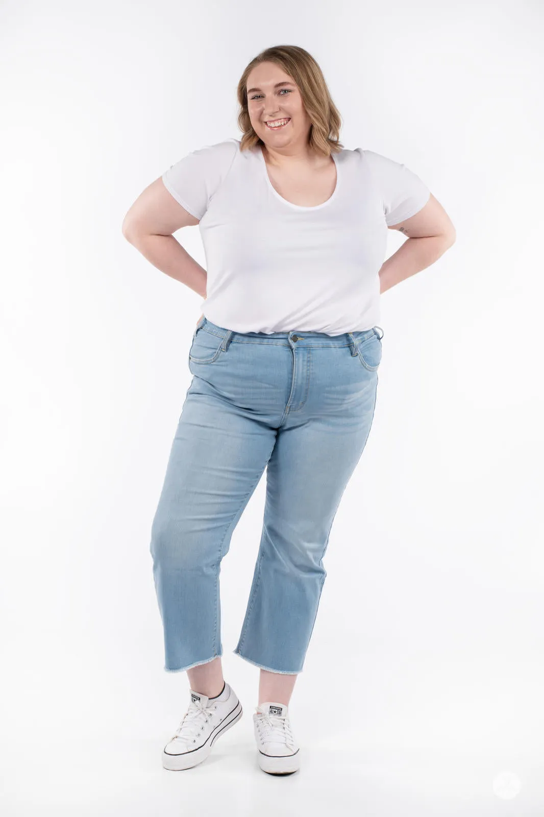 Go-To Ankle Fray Jeans