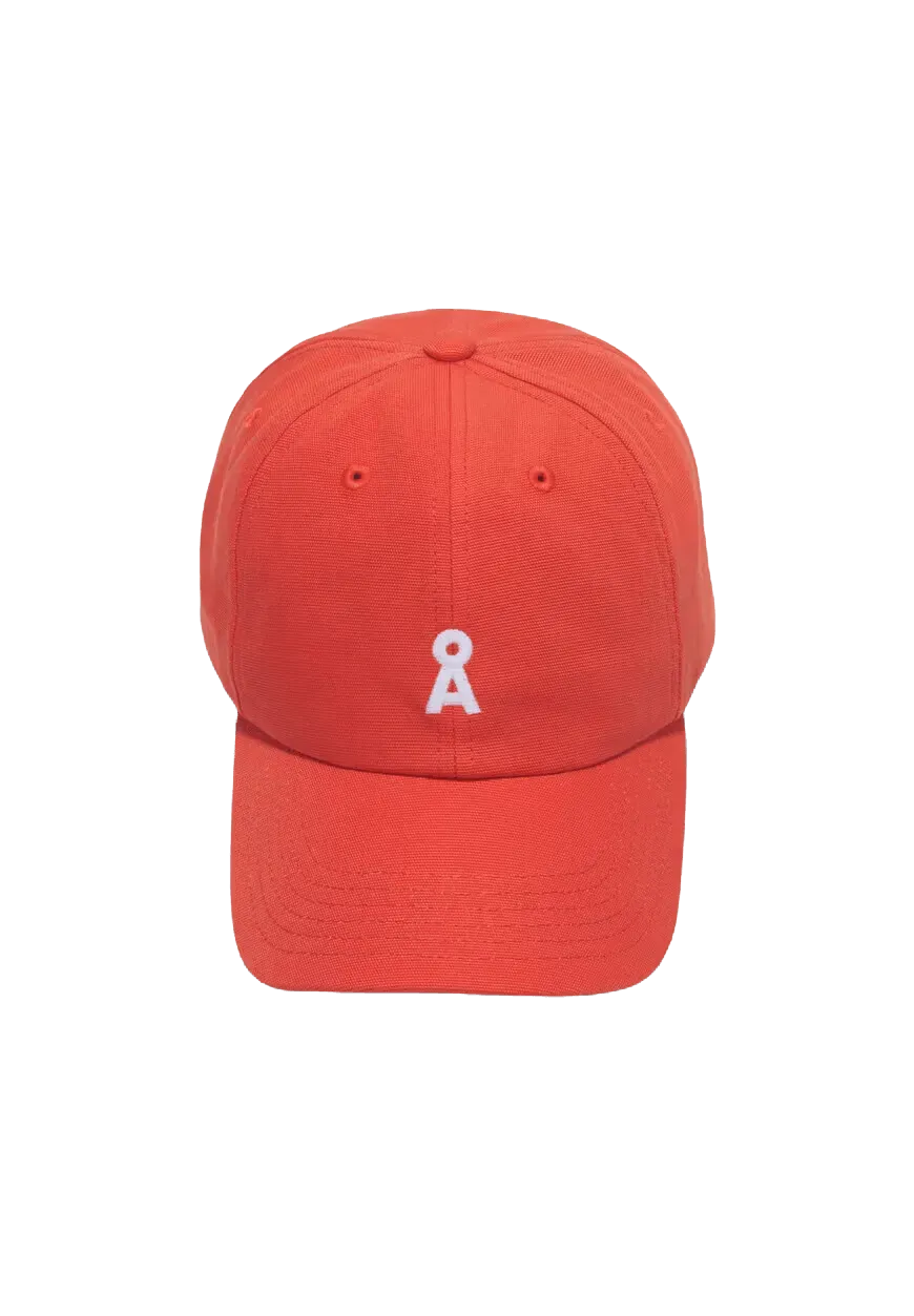 Gorra Armedangels Yenaas Bold Poppy Red