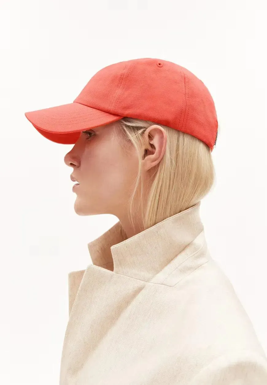 Gorra Armedangels Yenaas Bold Poppy Red