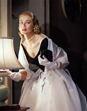Grace in Rear Window I Print