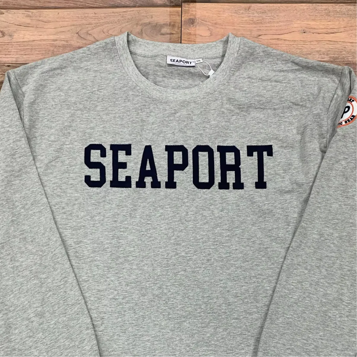 Gray Heavyweight Long Sleeve T-Shirt – Stylish, Durable, and Versatile