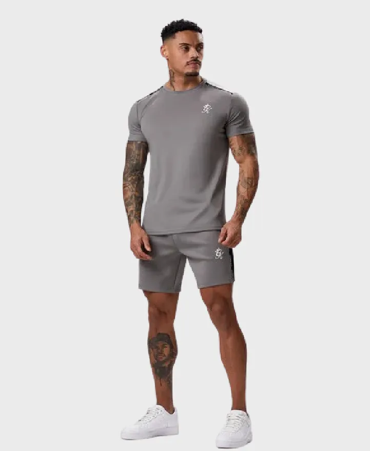 Gym King Taped Core Shorts Steel