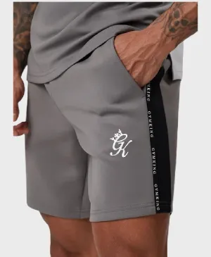 Gym King Taped Core Shorts Steel
