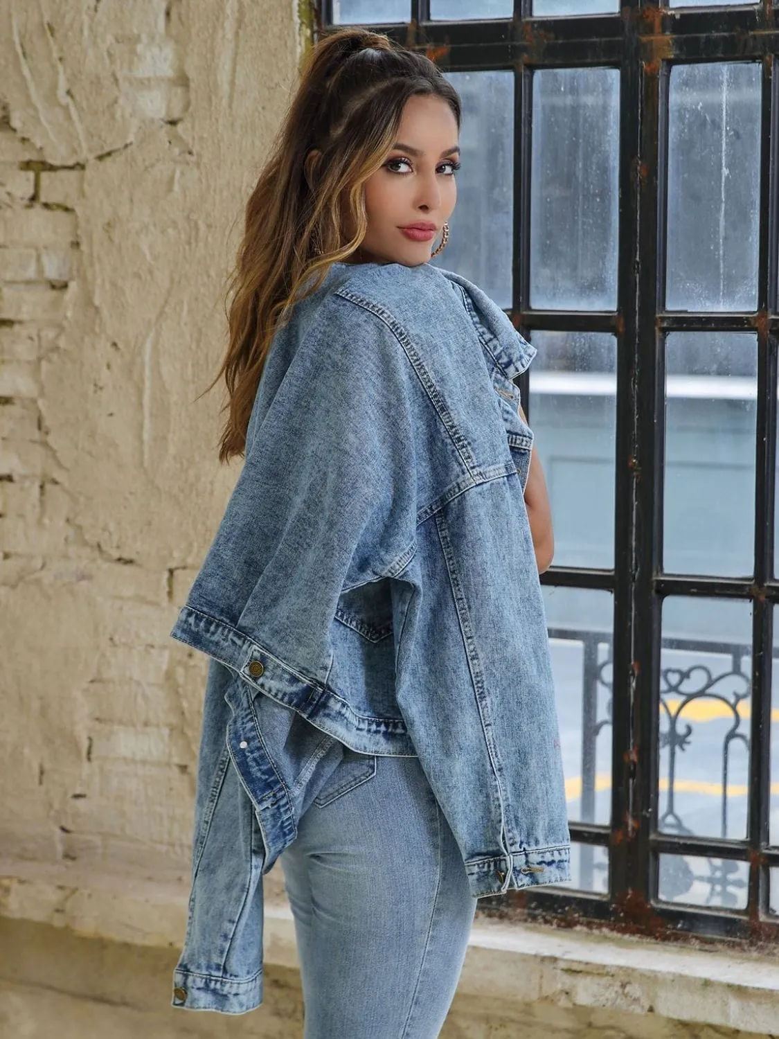 GYPSY - Layered Look Denim Jacket