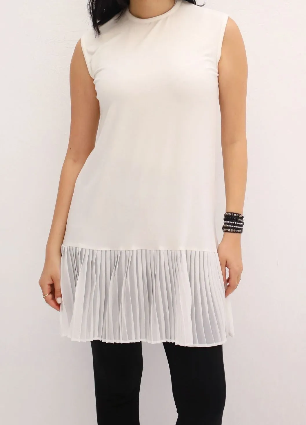 Half Pleated Top