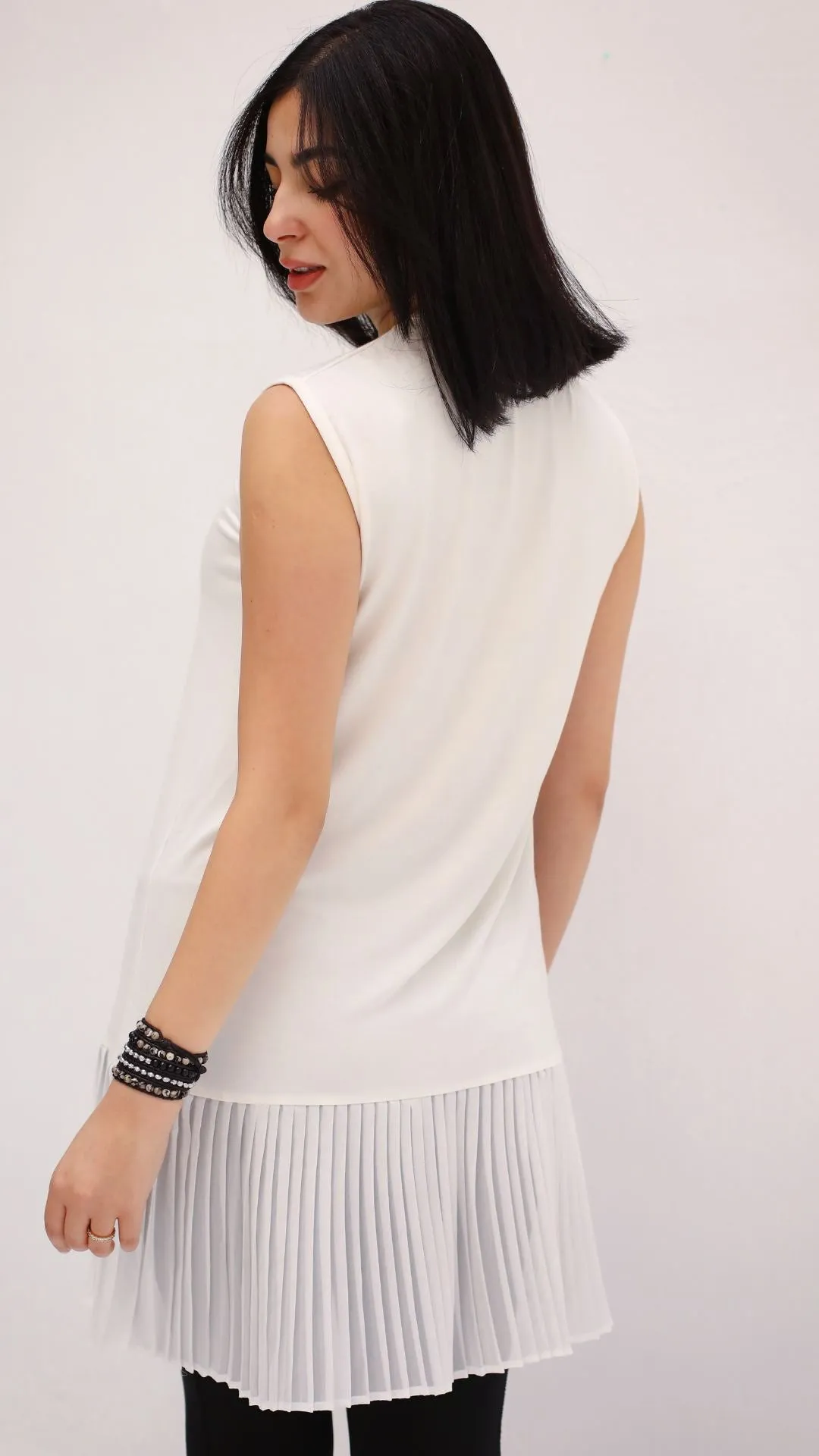 Half Pleated Top