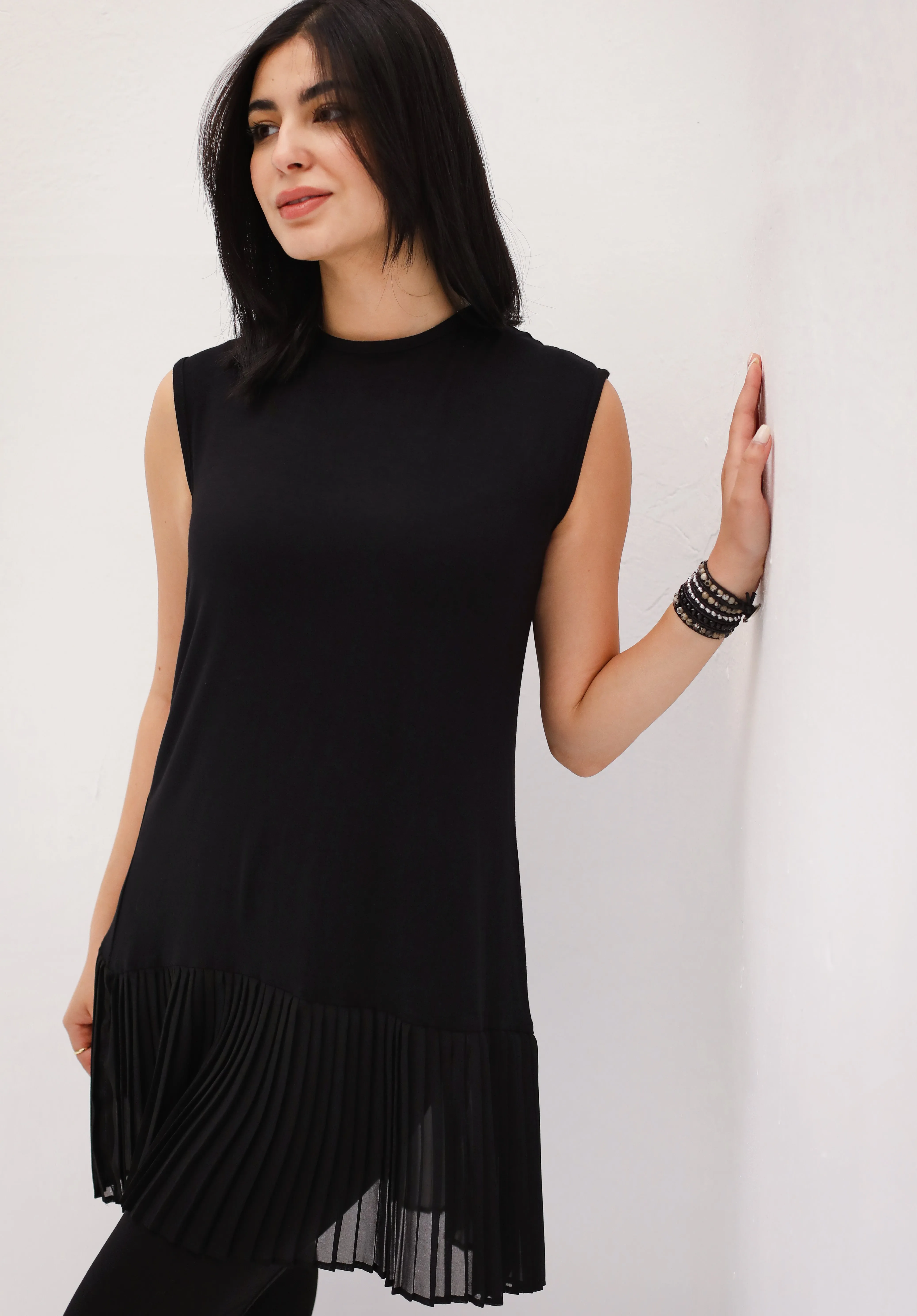 Half Pleated Top