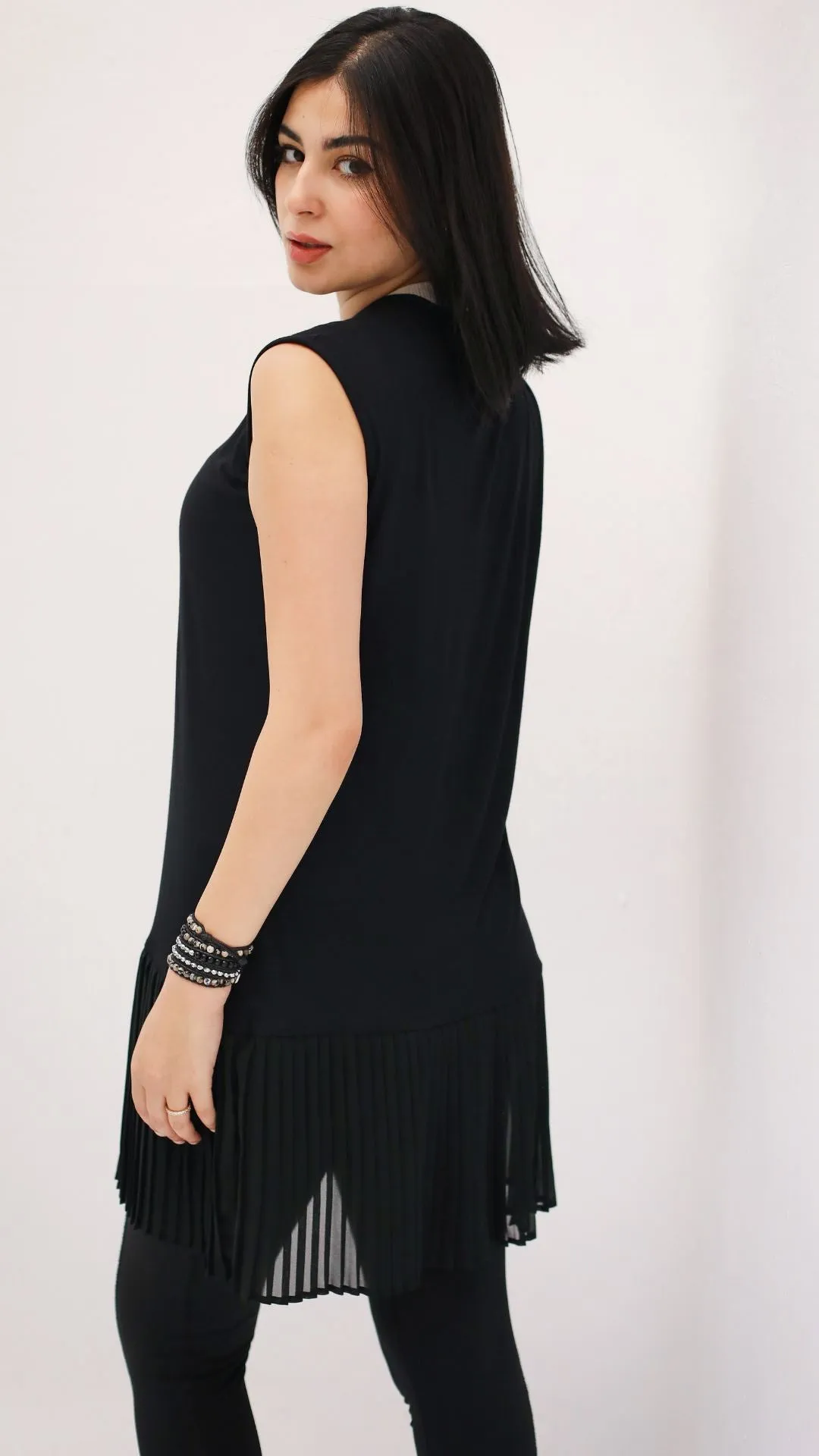 Half Pleated Top