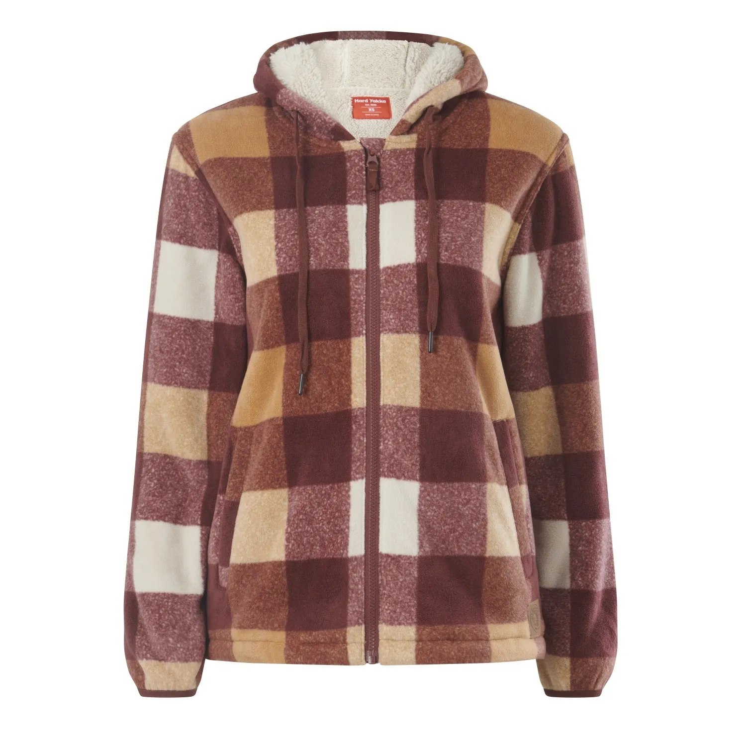 Hard Yakka Women's Check Zoodie - Autumn check