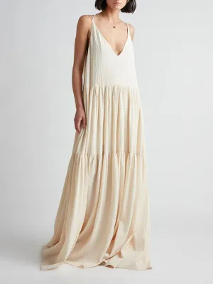 Heide - Loose Strappy Maxi Dress